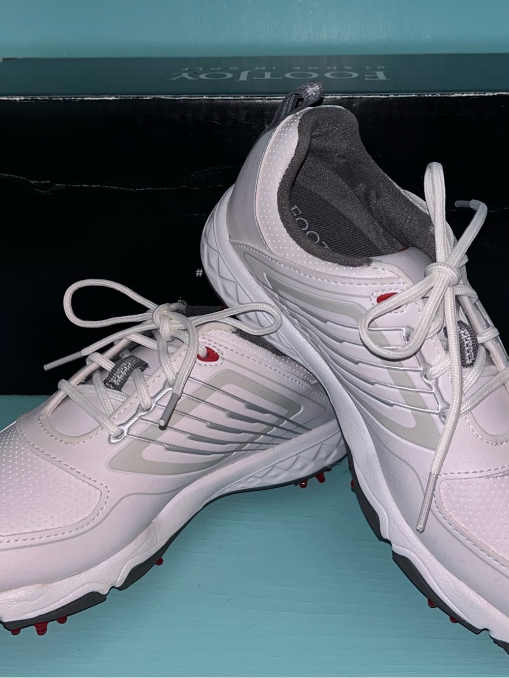 FootJoy Fury Junior Golf Shoes Size 3M - New in Box - Picture 3 of 8